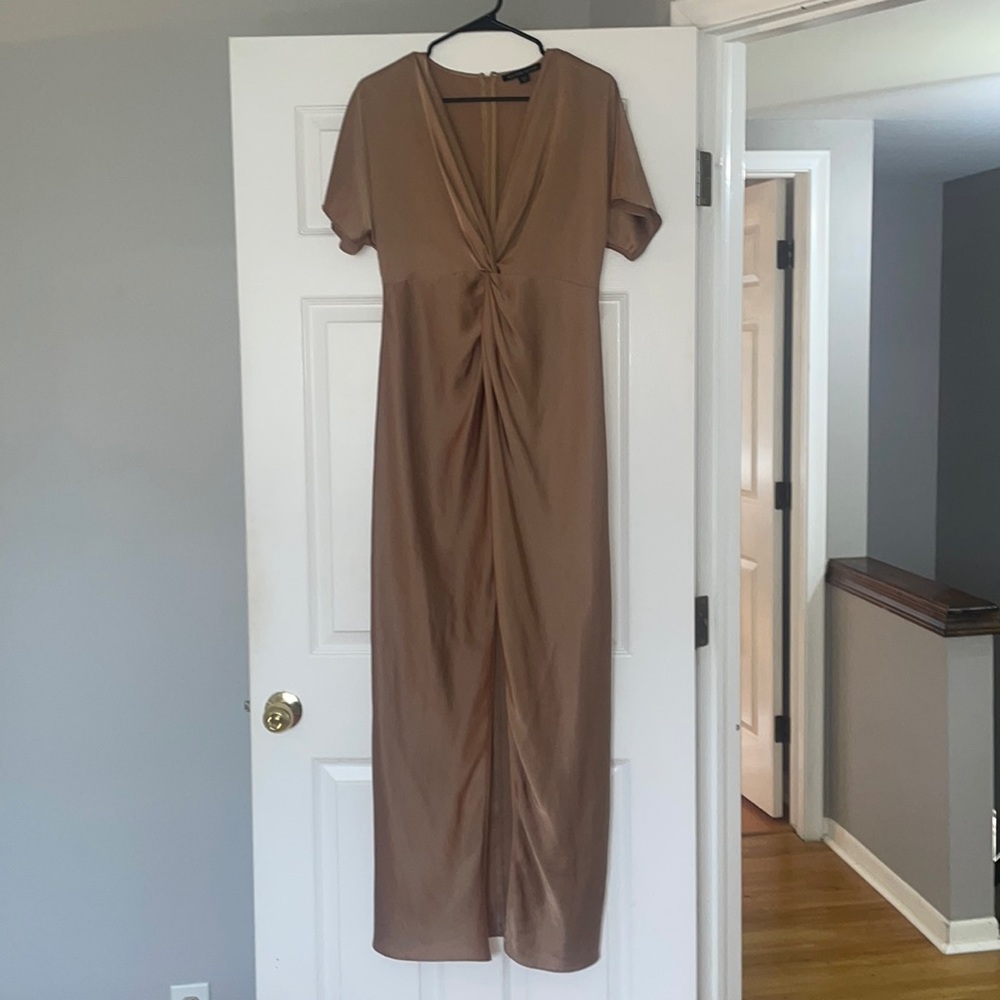 Boston Proper- Satin dress